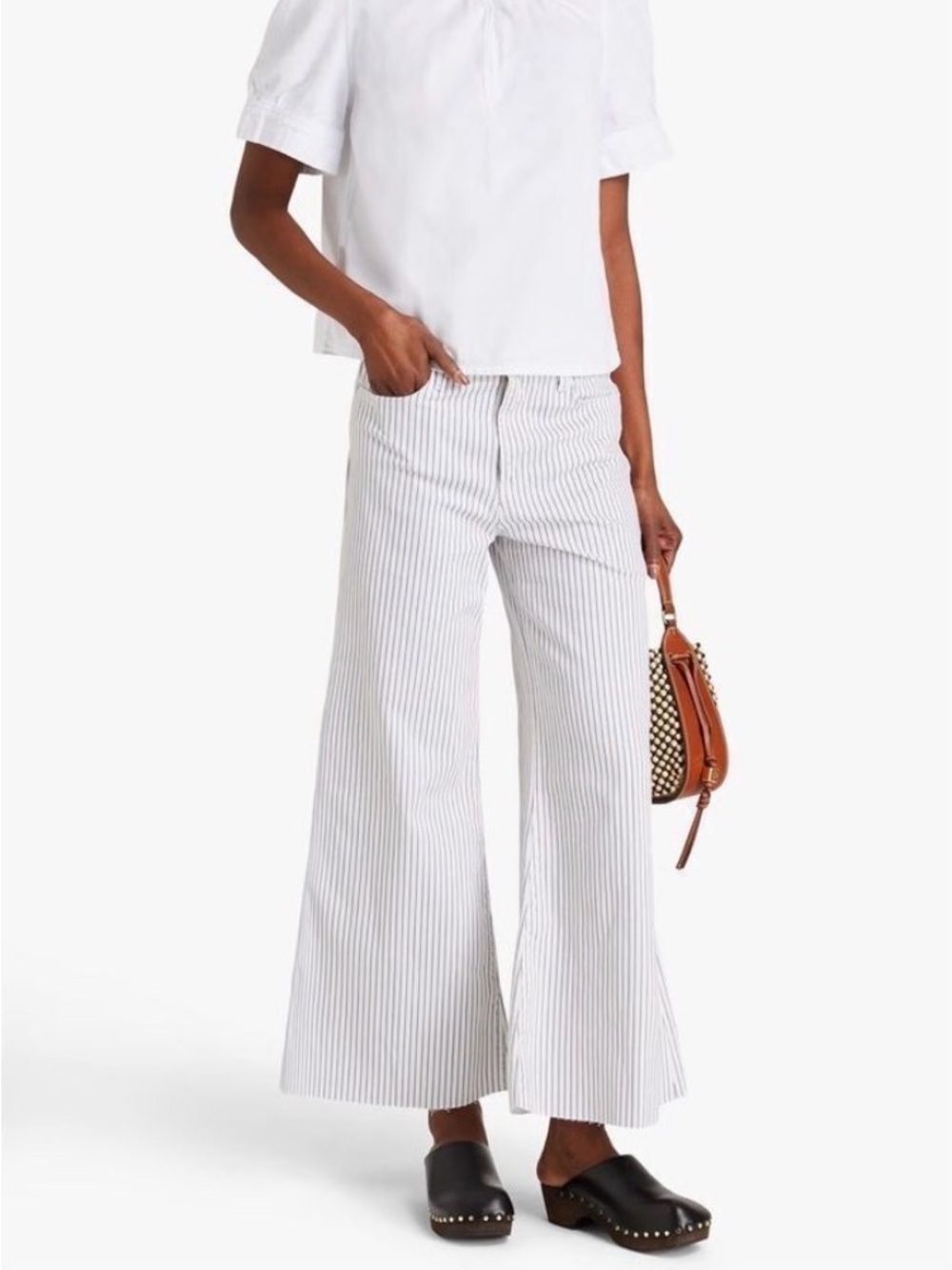 FRAME Le Palazzo Crop Jeans
